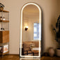 Arched Full Length Mirror With LED Lighting - HavenCraft