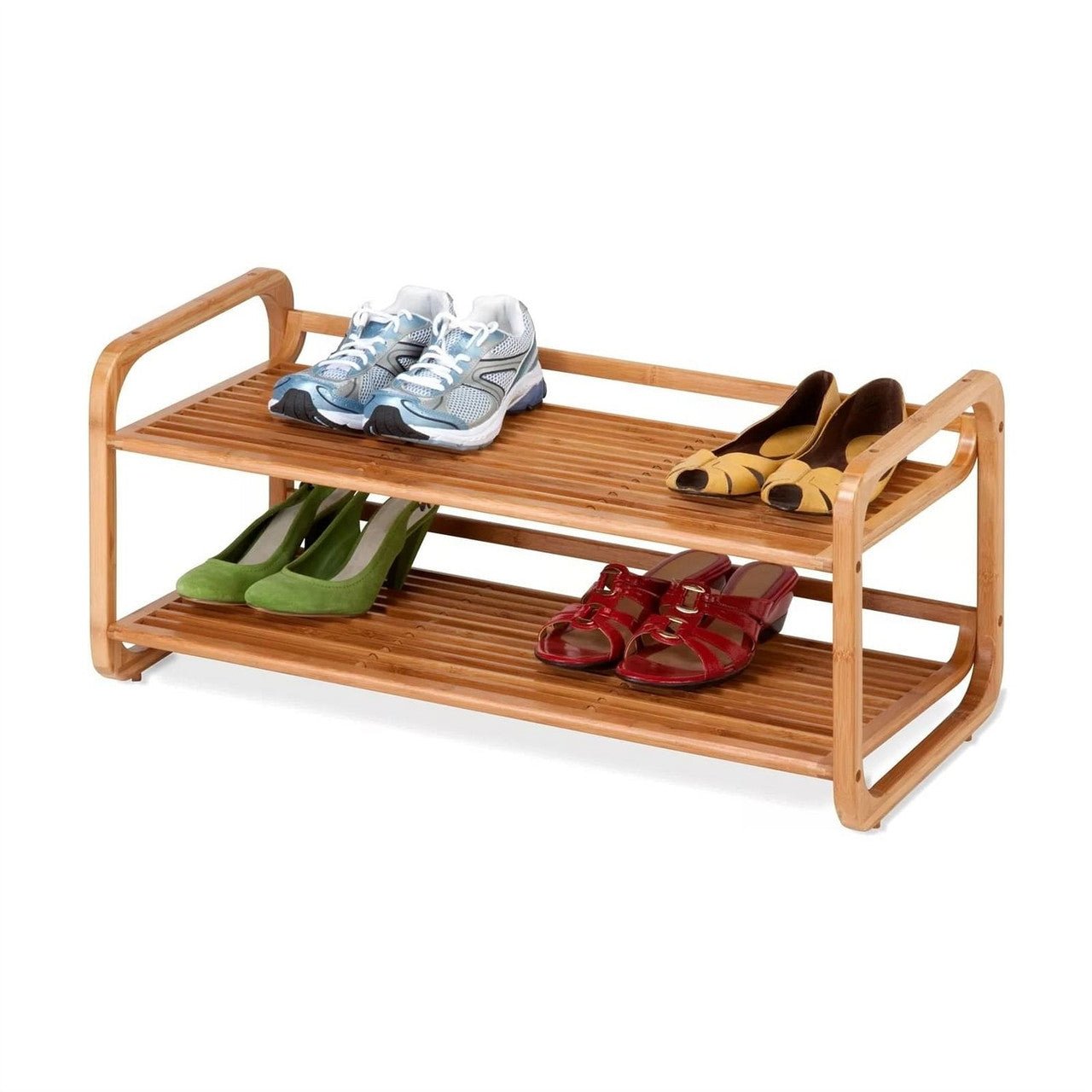 Bamboo Shoe Rack - HavenCraft