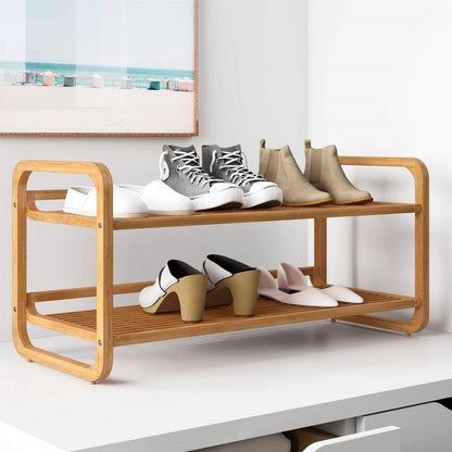 Bamboo Shoe Rack - HavenCraft