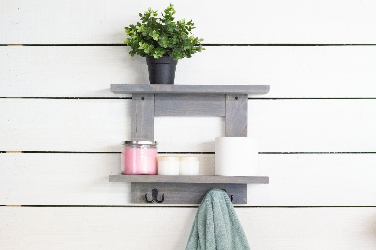 Bathroom Wall Shelf - HavenCraft