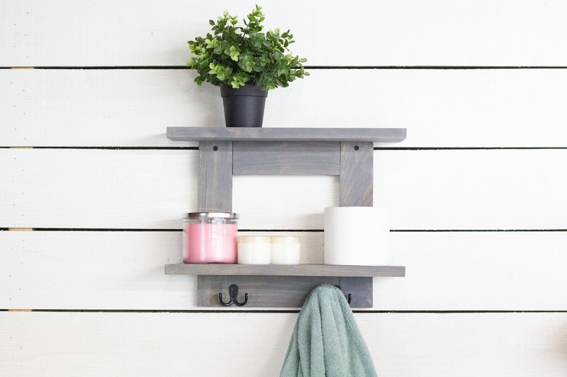 Bathroom Wall Shelf - HavenCraft