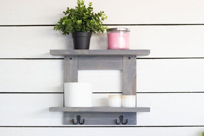 Bathroom Wall Shelf - HavenCraft