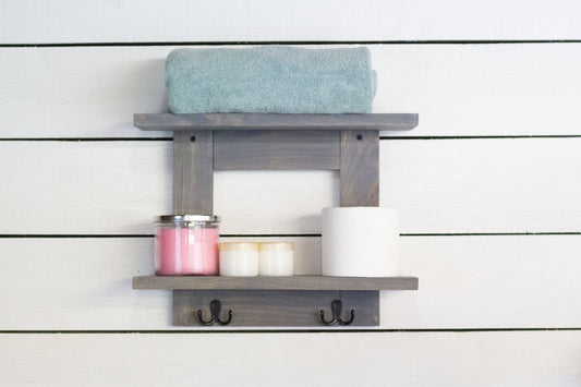 Bathroom Wall Shelf - HavenCraft