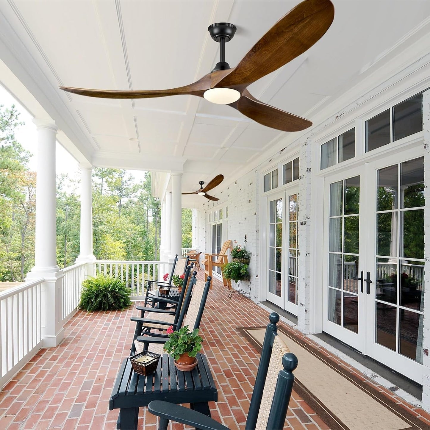 Ceiling Fan With Dimmable LED Lighting - HavenCraft