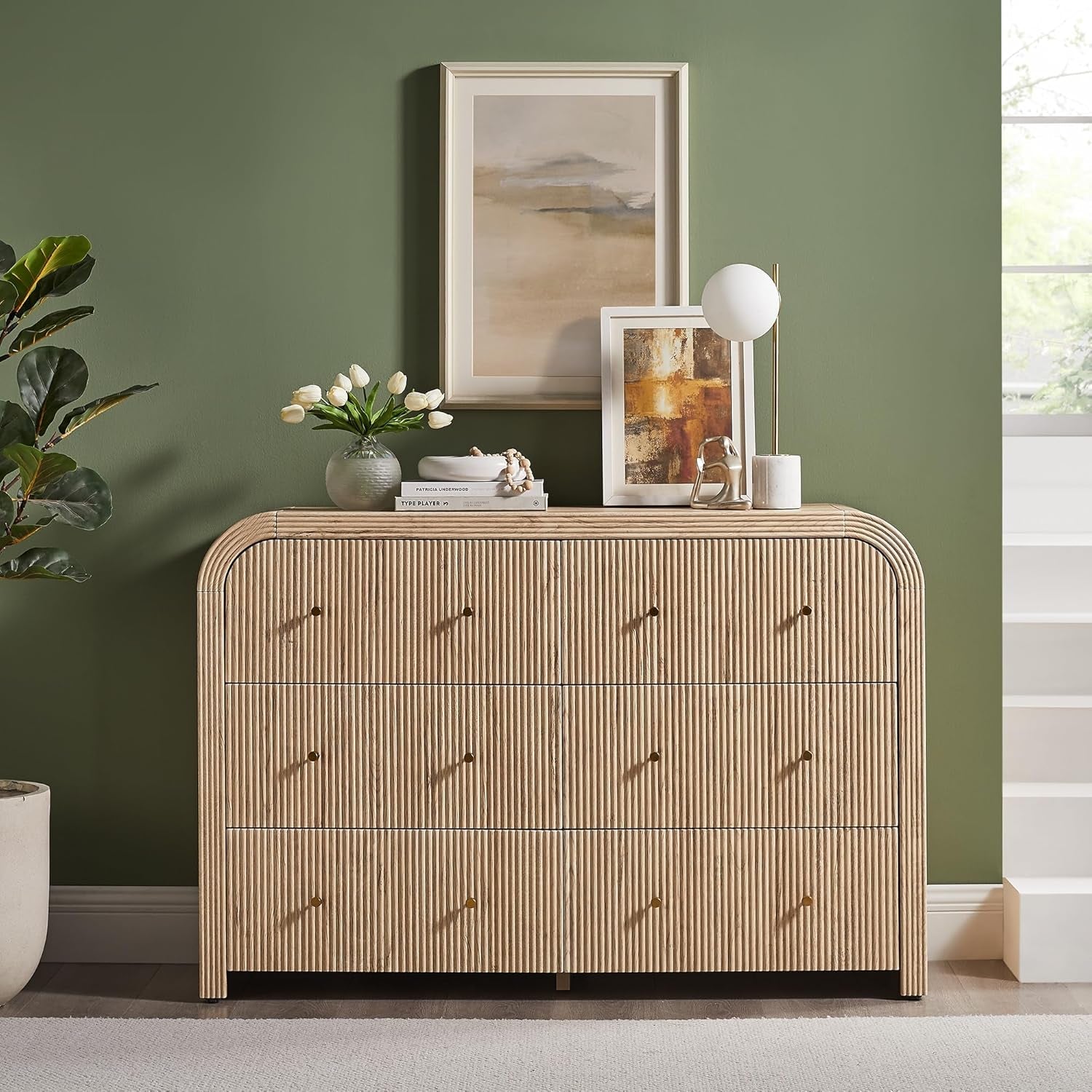 Dresser With Six Drawers - HavenCraft